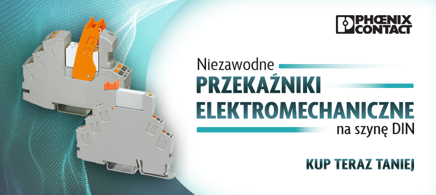 Przekaźniki elektromechaniczne na szynę DIN
