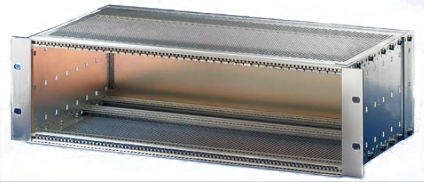 Zestawy kaset 19-calowych do samodzielnego złożenia dla standardu CompactPCI, bez tylnych portów I/O, ekranowana