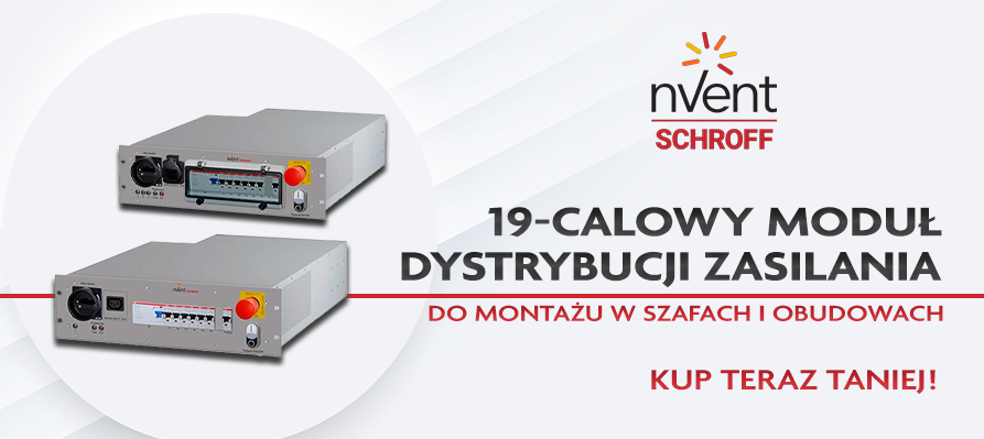 19-calowy moduł dystrybucji zasilania do montażu w szafach i obudowach