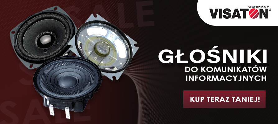 Głośniki do komunikatów informacyjnych