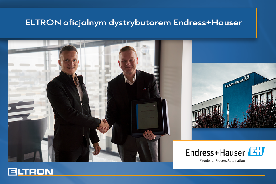 ELTRON oficjalnym dystrybutorem Endress+Hauser