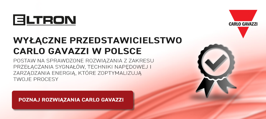 ELTRON wyłączny i oficjalny przedstawiciel Carlo Gavazzi w Polsce